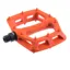 DMR V6 Cro-Mo Axle Plastic Flat Pedal in Orange 