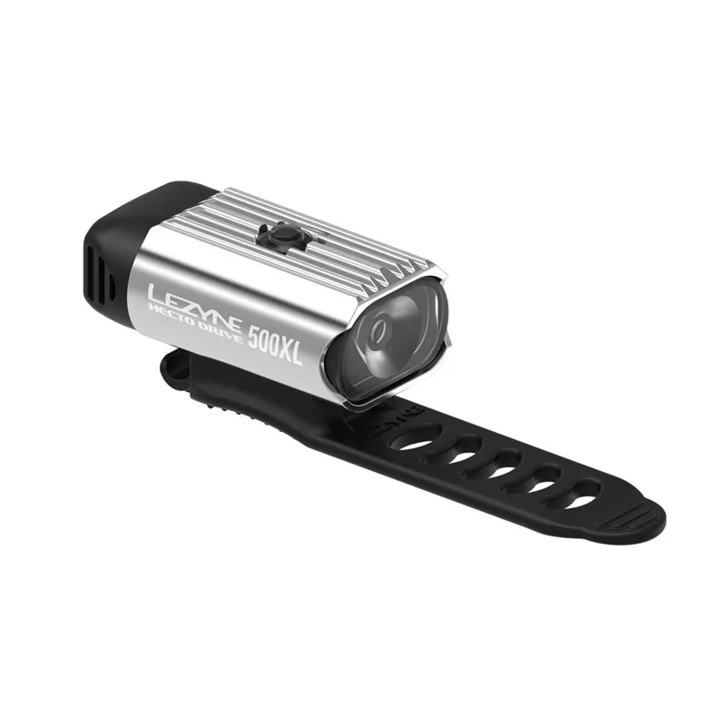 Lezyne LED Hecto Drive 500XL Front Light in Silver