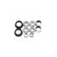 HT Components Nano-P Pedal Rebuild Kit in Black