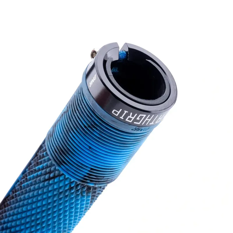 DMR DeathGrip 2 Thin Flangeless Grips in Blue Marble-2