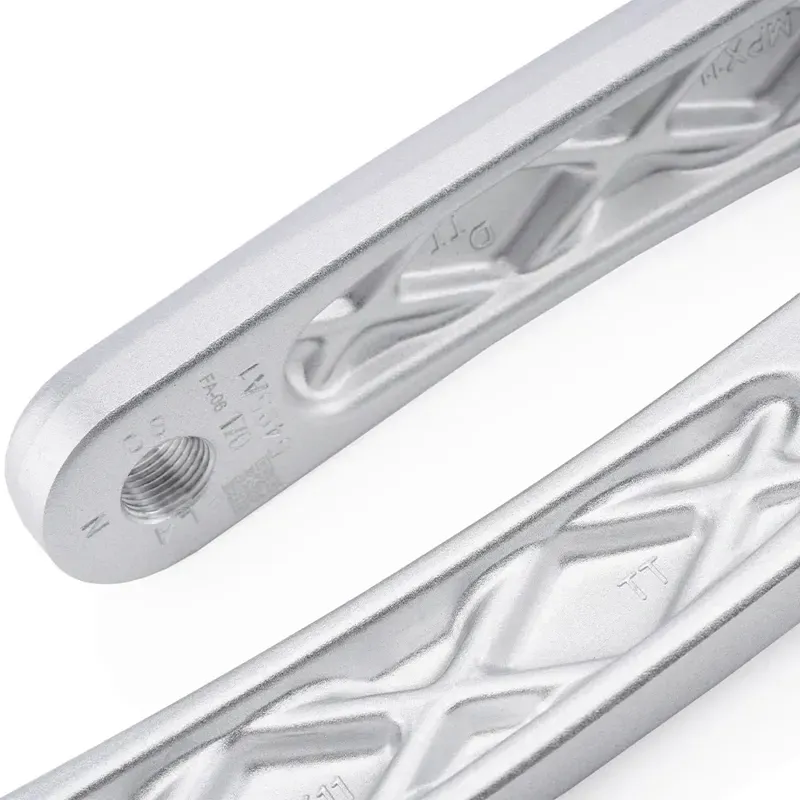 DMR Sect 170mm Aluminium Mountain Bike Cranks in Silver-3