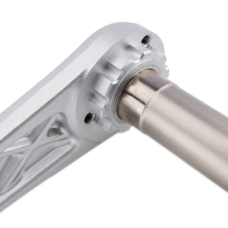 DMR Sect 170mm Aluminium Mountain Bike Cranks in Silver-4