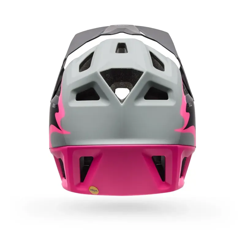 Bell Full-Air Mips Fluid CPSC/CE Helmet in Grey/Pink-3