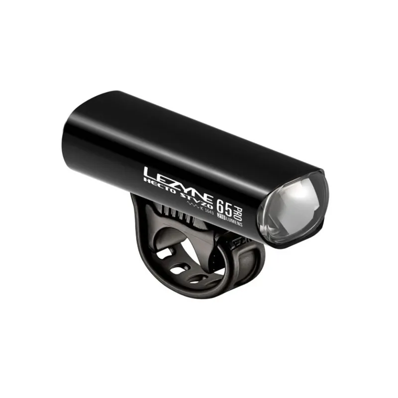 Lezyne Hecto Drive STVZO Pro 65 Front Light in Black