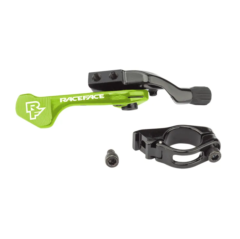 Race Face Turbine R 1x Dropper Seatpost Lever in Green