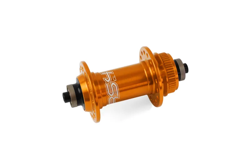 Hope RS4 28H Centre Lock Front Hub in Orange