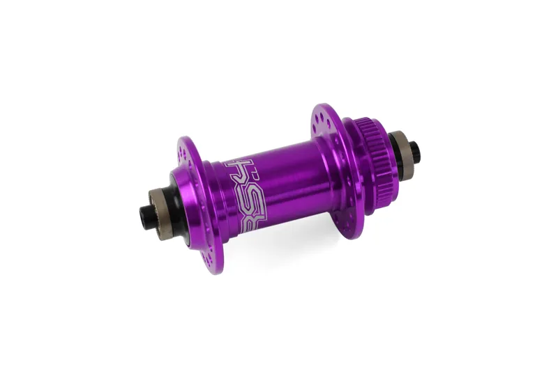 Hope RS4 28H Centre Lock Front Hub in Purple