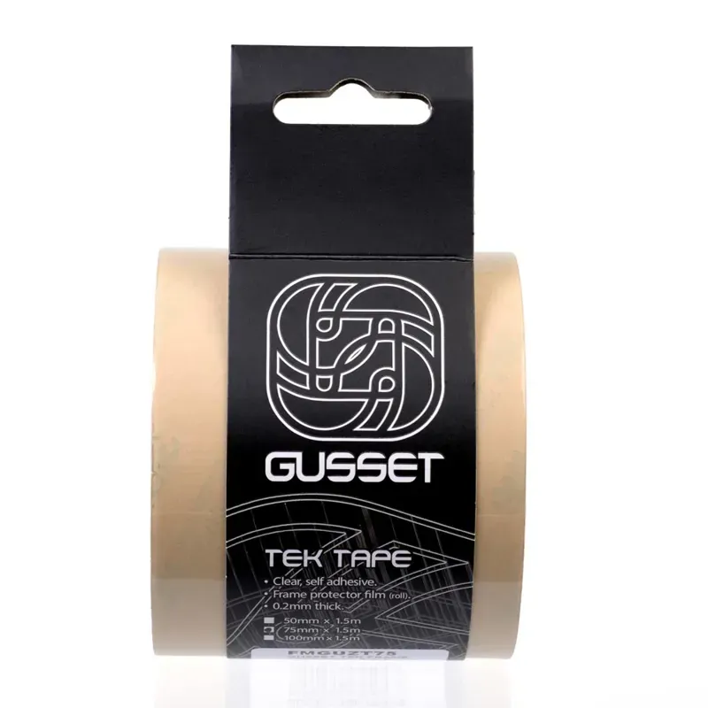 Gusset Tek Frame Tape Clear 50mm x1.5m-2
