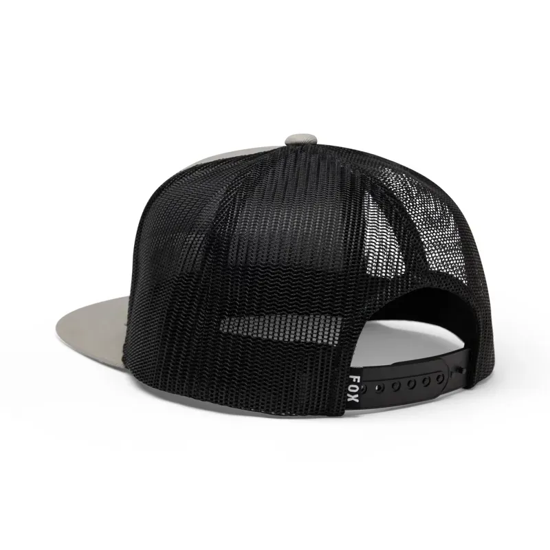 Fox Youth Absolute Mesh Snapback Hat in Cloud Grey-1