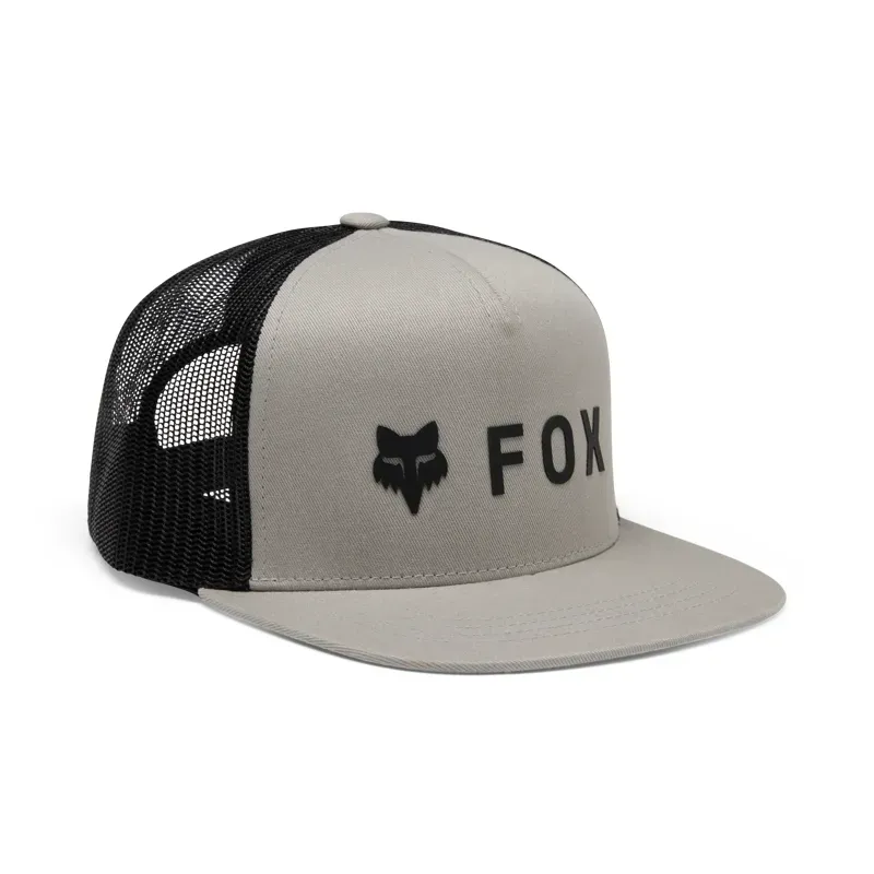 Fox Youth Absolute Mesh Snapback Hat in Cloud Grey