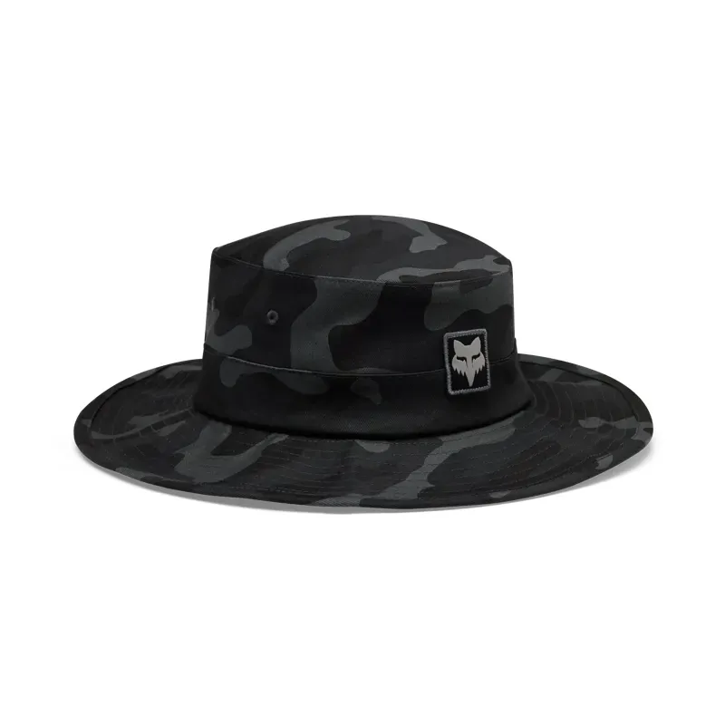 Fox Base Over Sun Hat in Black Camo