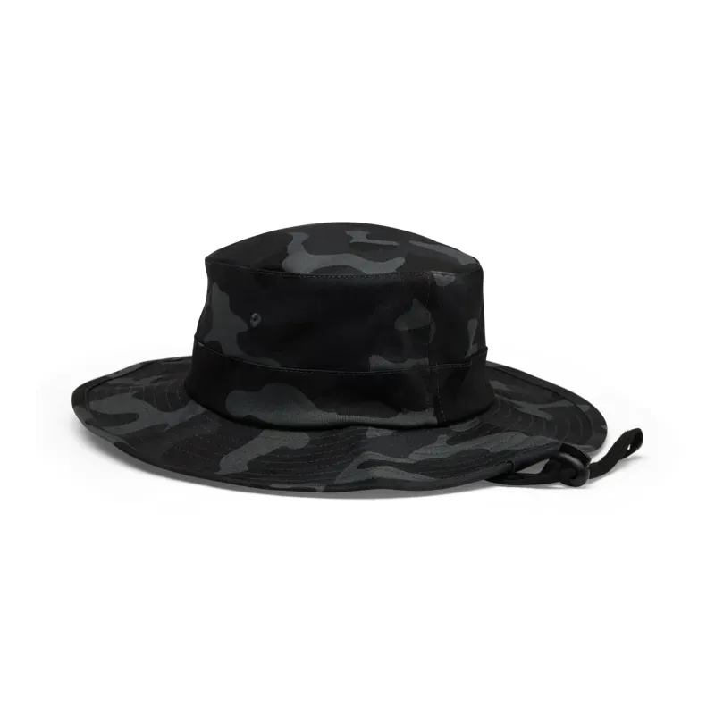 Fox Base Over Sun Hat in Black Camo-1