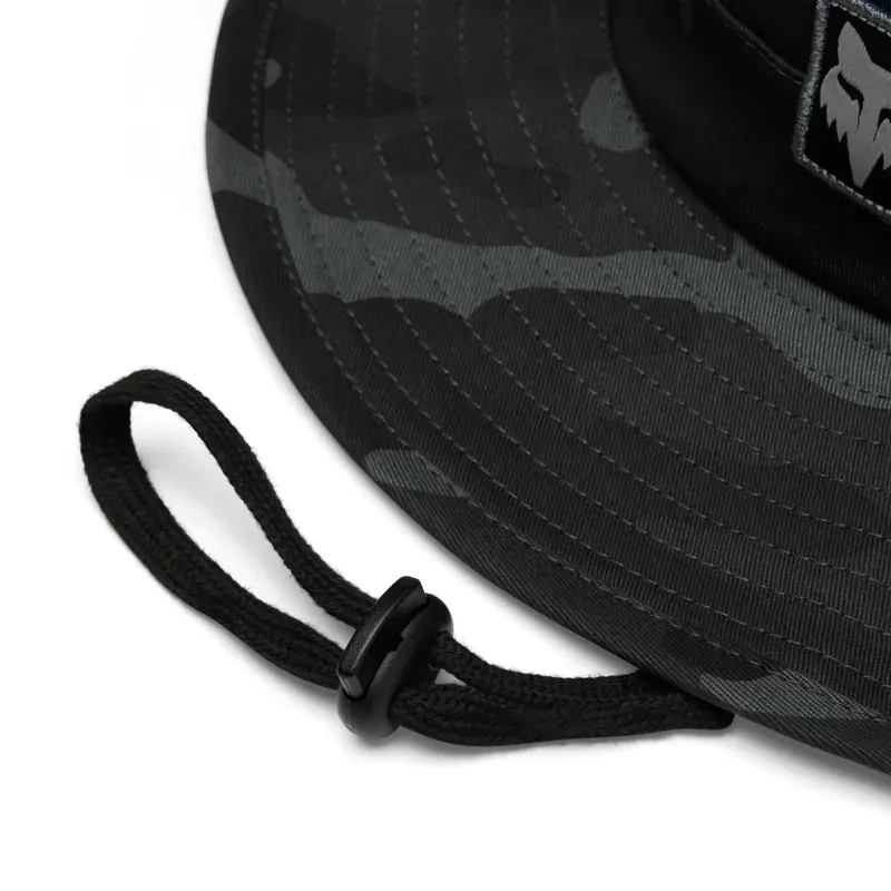 Fox Base Over Sun Hat in Black Camo-3