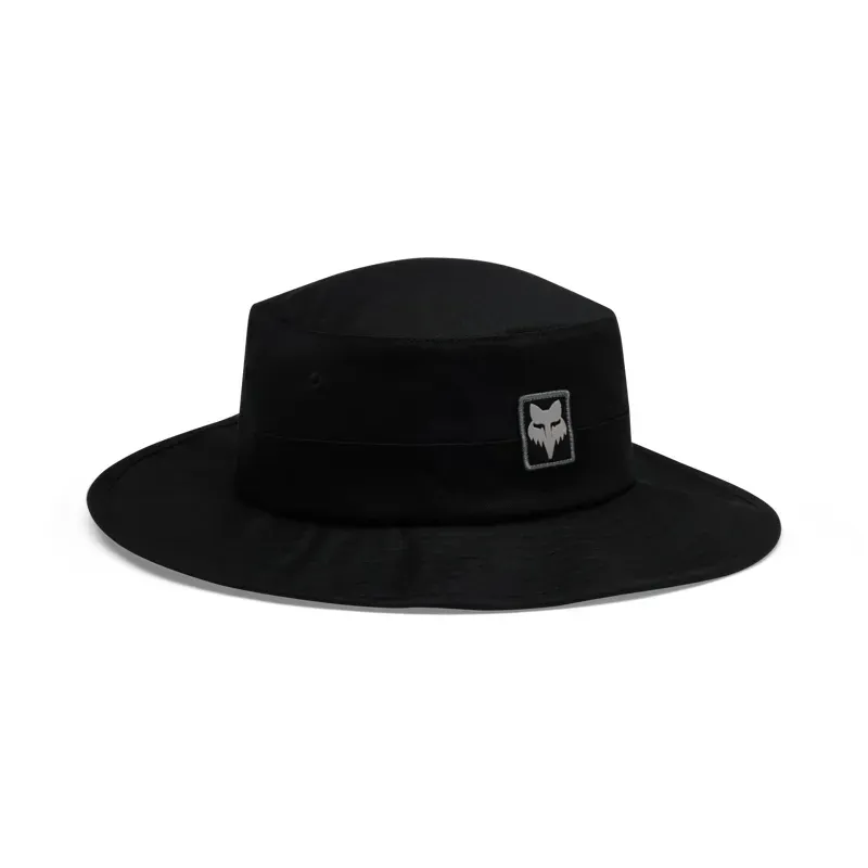 Fox Base Over Sun Hat in Black