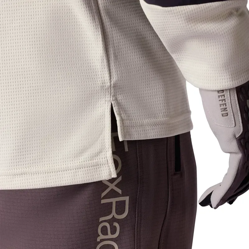 Fox Defend Park Special Edition Long Sleeve Jersey in Chalk White-5