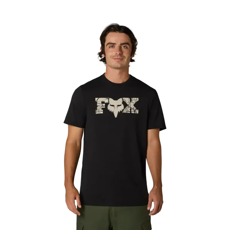Fox Diffuse Dri-Release T-Shirt in Black-2