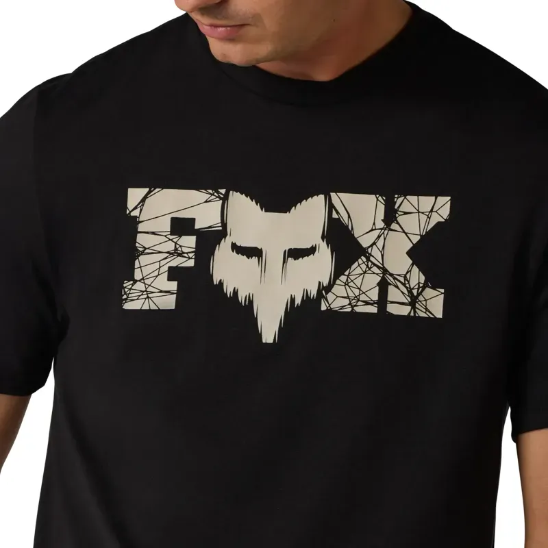 Fox Diffuse Dri-Release T-Shirt in Black-4