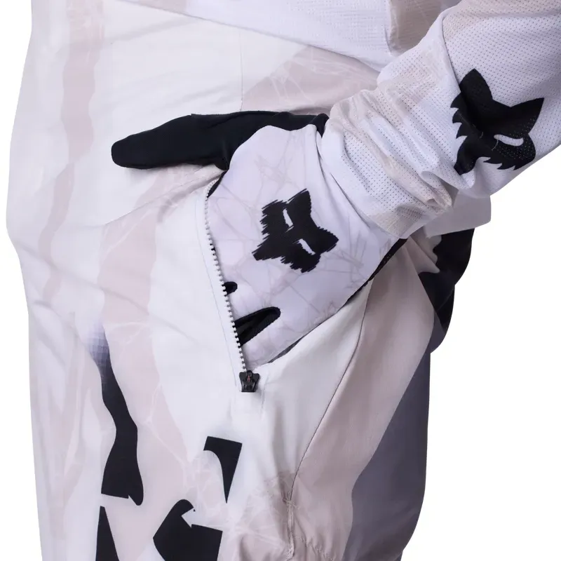 Fox Flexair Diffuse Special Edition Pants in White-5