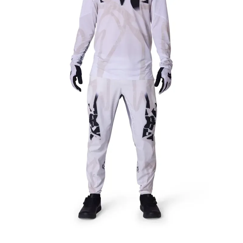 Fox Flexair Diffuse Special Edition Pants in White-2