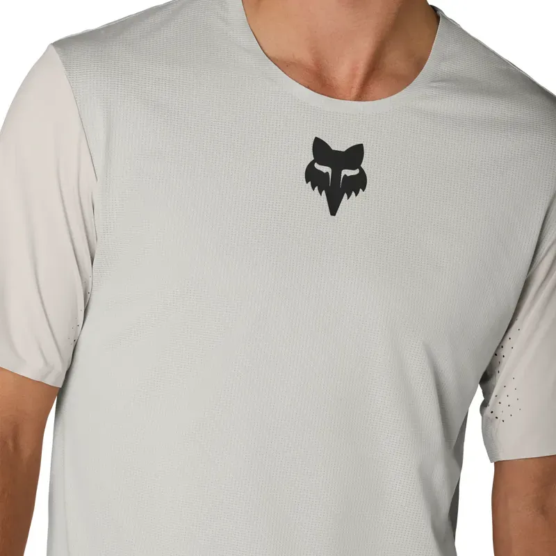 Fox Flexair Short Sleeve Jersey in Chalk White-4