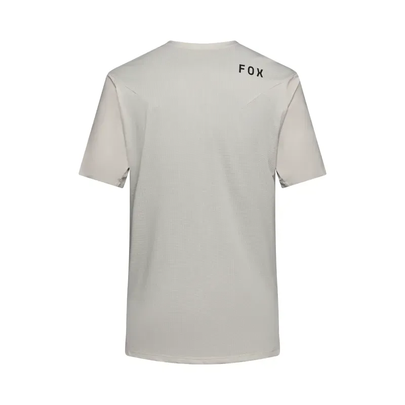 Fox Flexair Short Sleeve Jersey in Chalk White-1