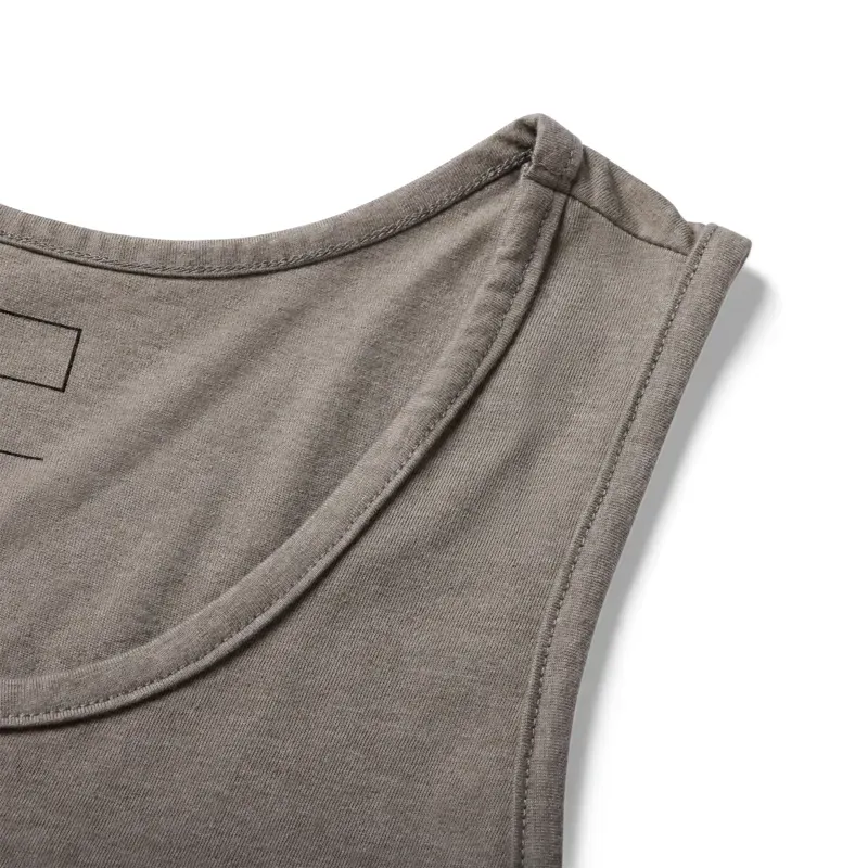 Fox Head 195 Original Tank Top in Heather Graphite Grey-4