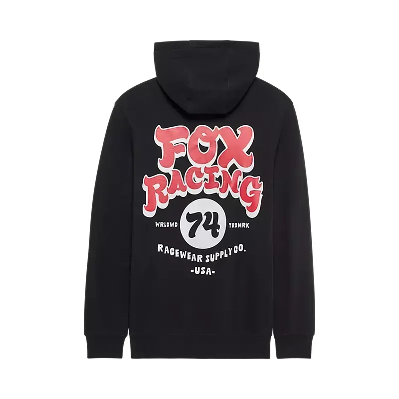 Fox Racewear Pullover Hoodie in Black-1