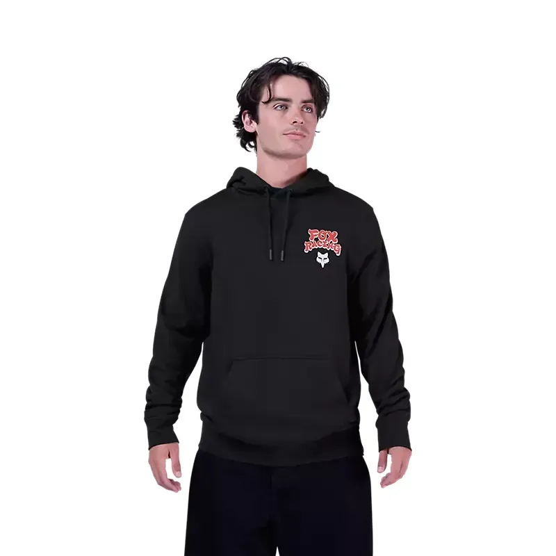 Fox Racewear Pullover Hoodie in Black-2