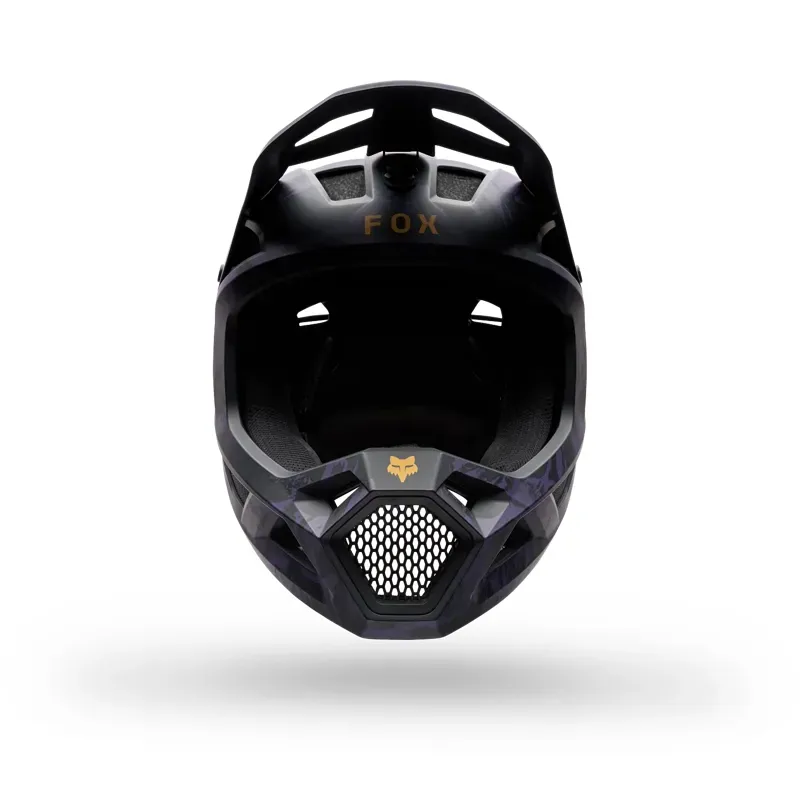 Fox Rampage Image Print Helmet in Plum Purple-2