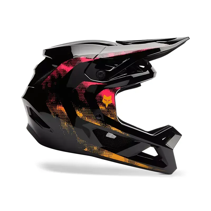 Fox Rampage Kairos Helmet in Tangerine