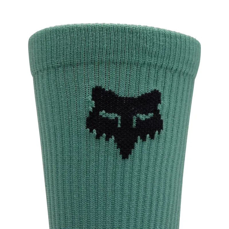 Fox Ranger 6in Crew Socks in Arctic Blue-1