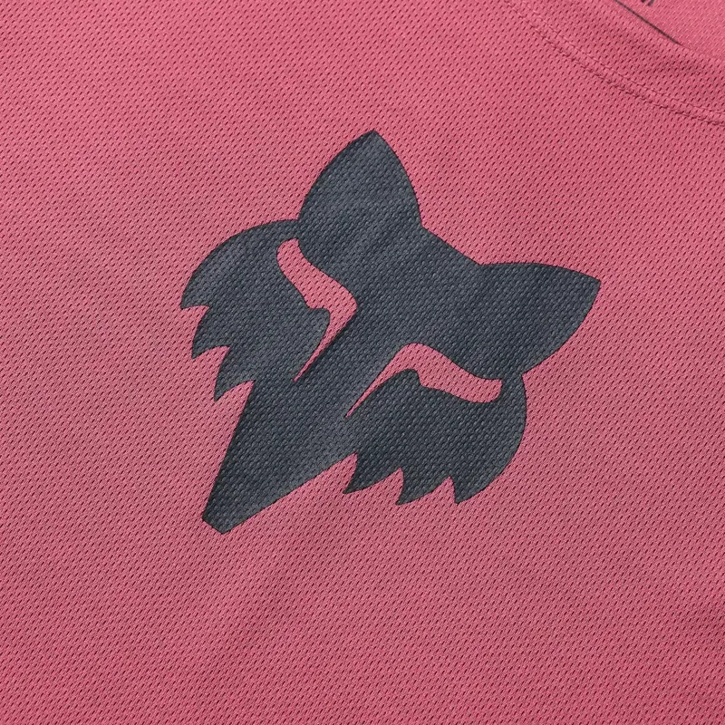 Fox Ranger Fox Head Long Sleeve Jersey in Berry-3