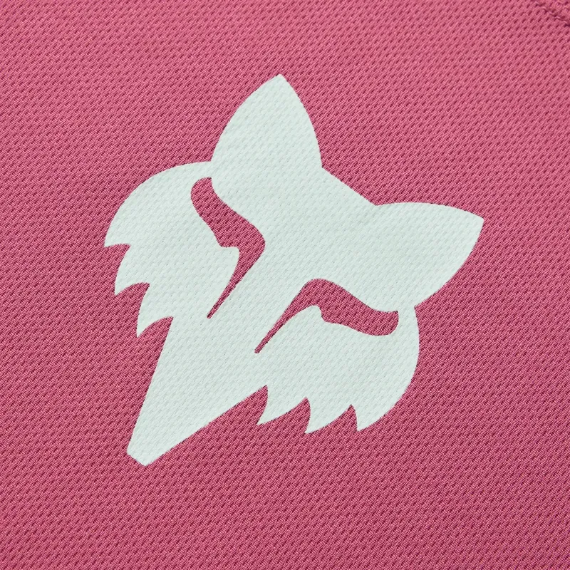 Fox Youth Ranger Fox Head Long Sleeve Jersey in Berry-3