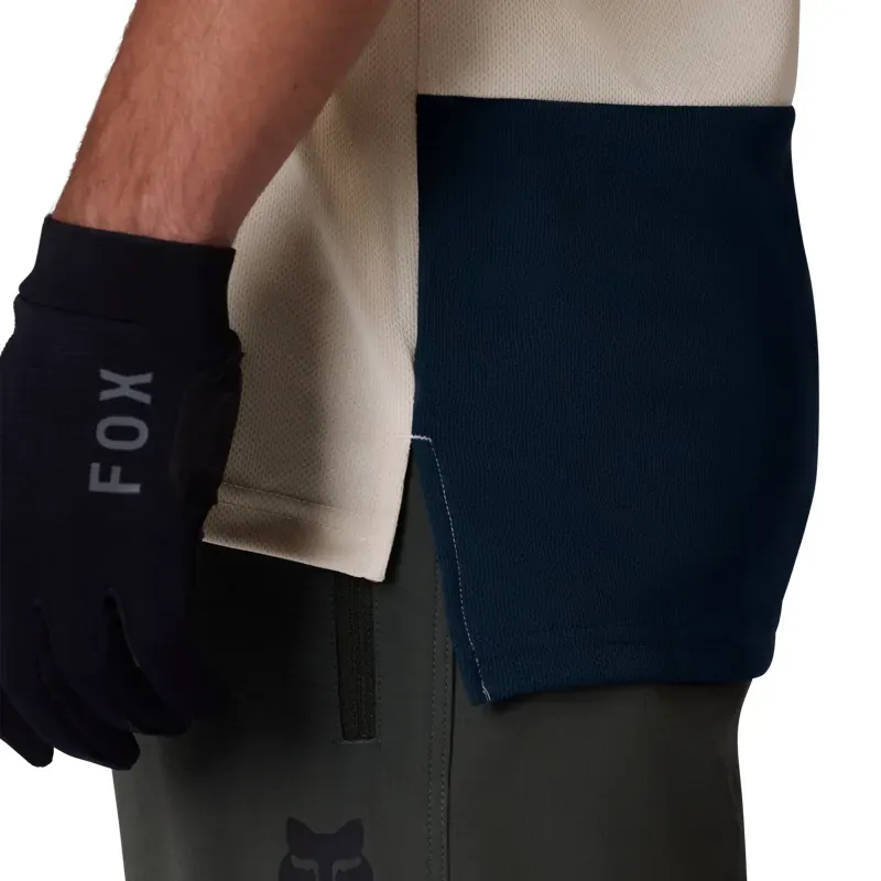 Fox Ranger Wordmark Jersey in Chalk White-3