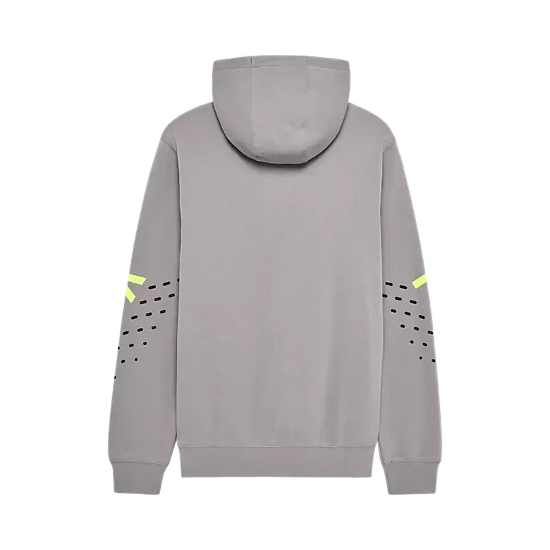 Fox Shield Pullover Hoodie in Steel Grey-1