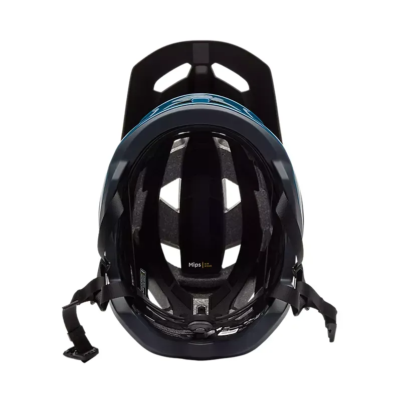 Fox Speedframe Pro Defy Helmet in Twilight Blue-4