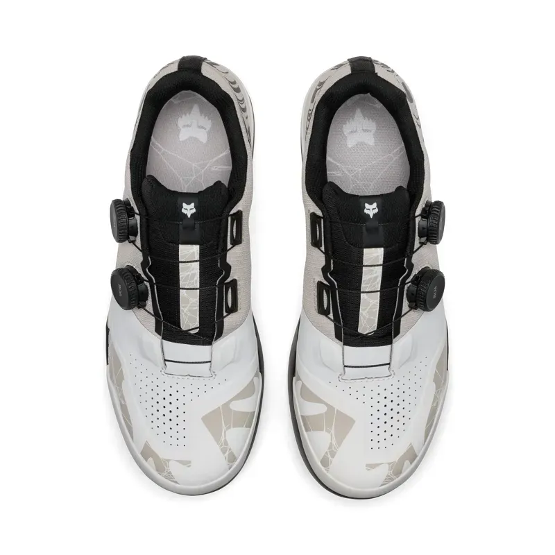Fox Union BOA Diffuse Special Edition Flat Shoes in Chalk White-2