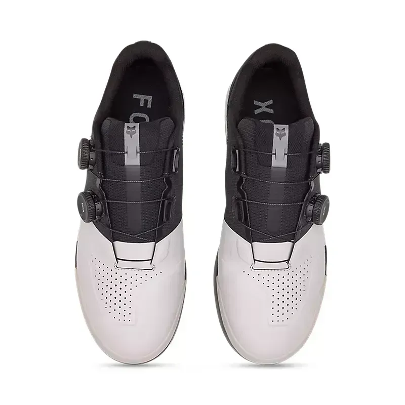 Fox Union BOA Flat Shoes in White-2