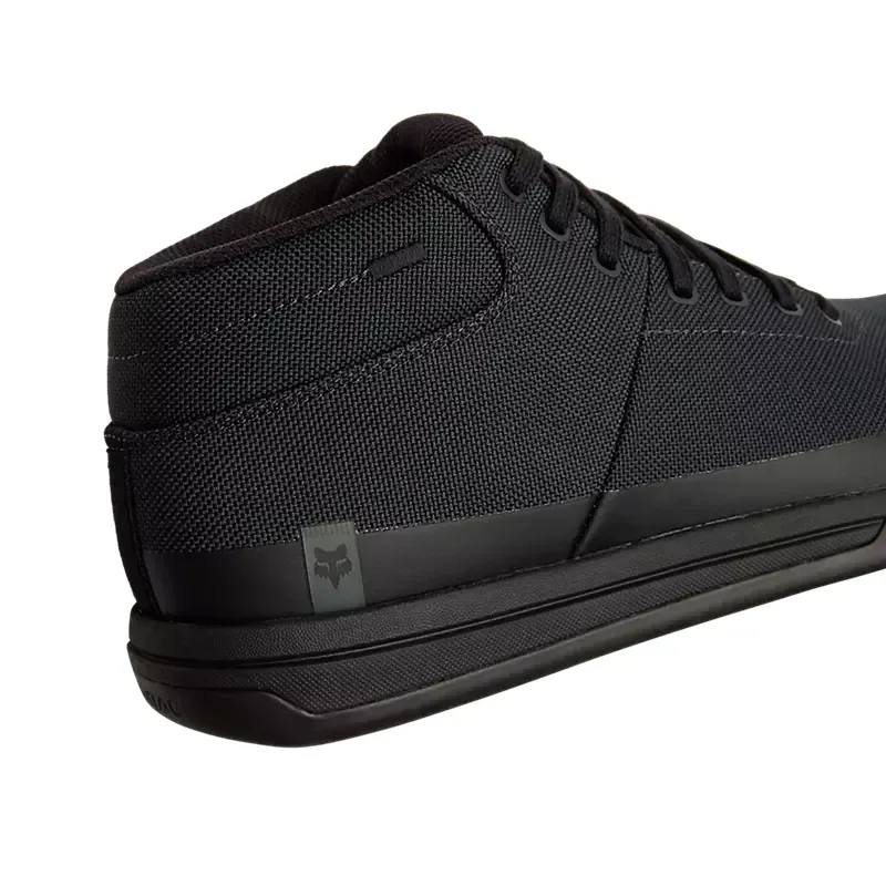 Fox Union Canvas Mid Shoes in Black-7