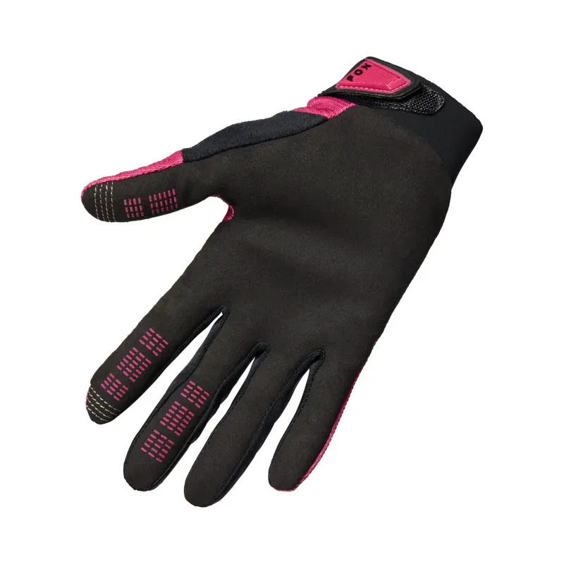 Fox Womens Ranger Gloves in Berry-1