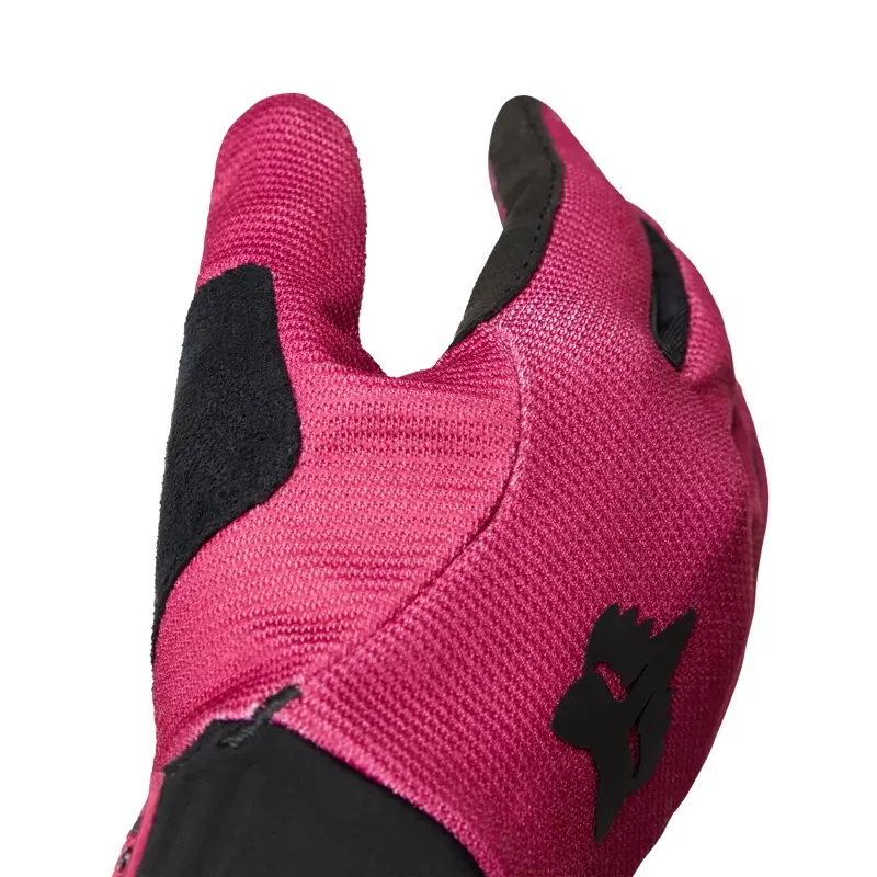 Fox Womens Ranger Gloves in Berry-3