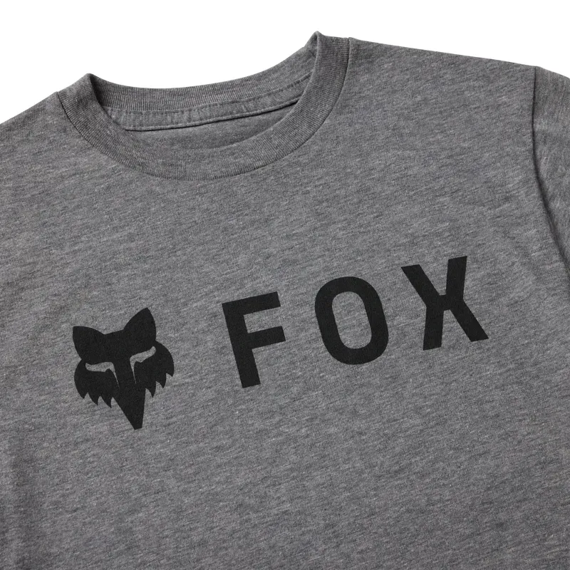 Fox Youth Absolute T-Shirt in Heather Dark Grey-2
