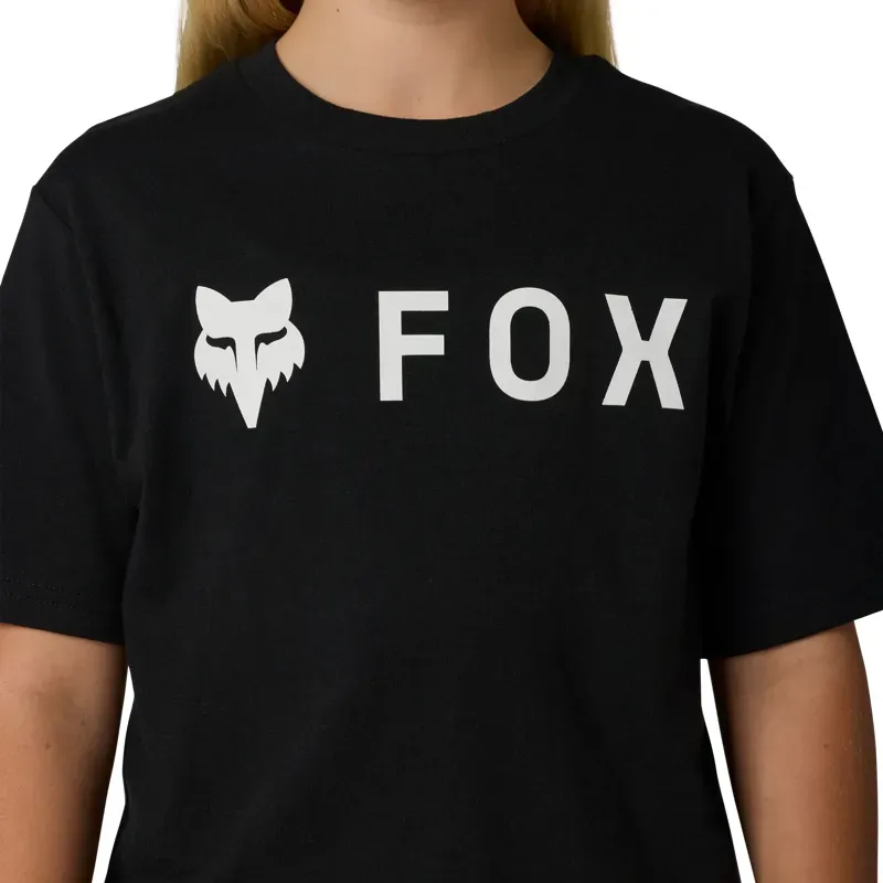 Fox Youth Absolute T-Shirt in Ultra Black-4