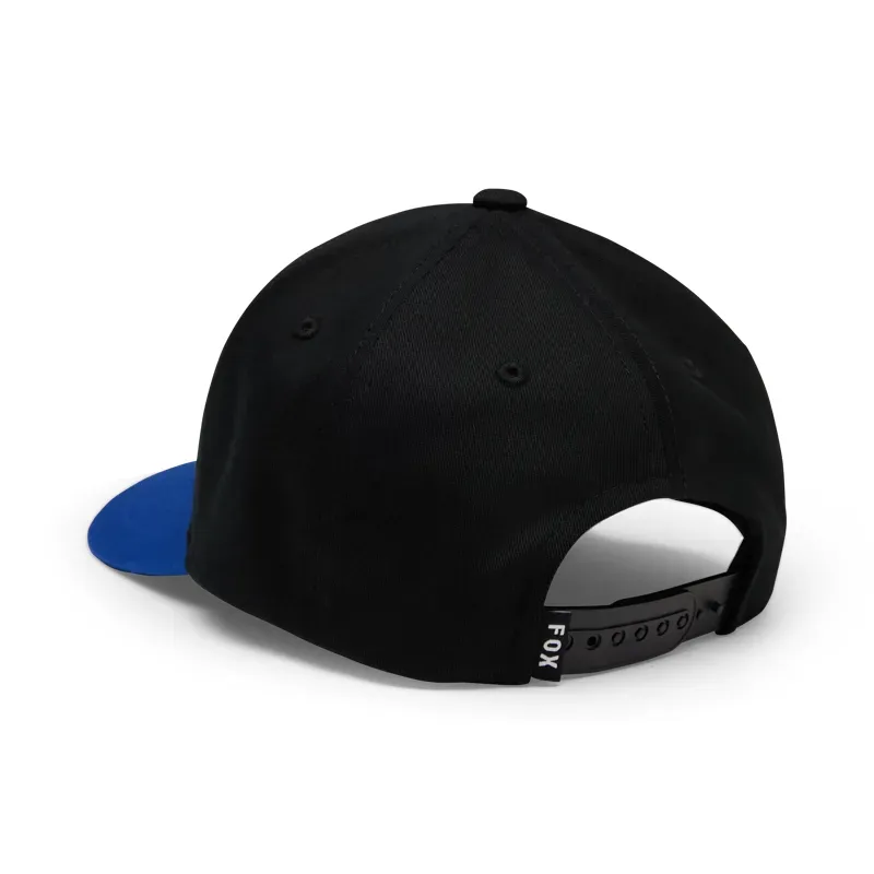 Fox Youth Badge Snapback Hat in Black-1