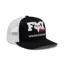 Fox Youth Checker Mesh Trucker Hat in Black