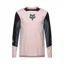 Fox Youth Defend Creation Long Sleeve Jersey in Blush Pink