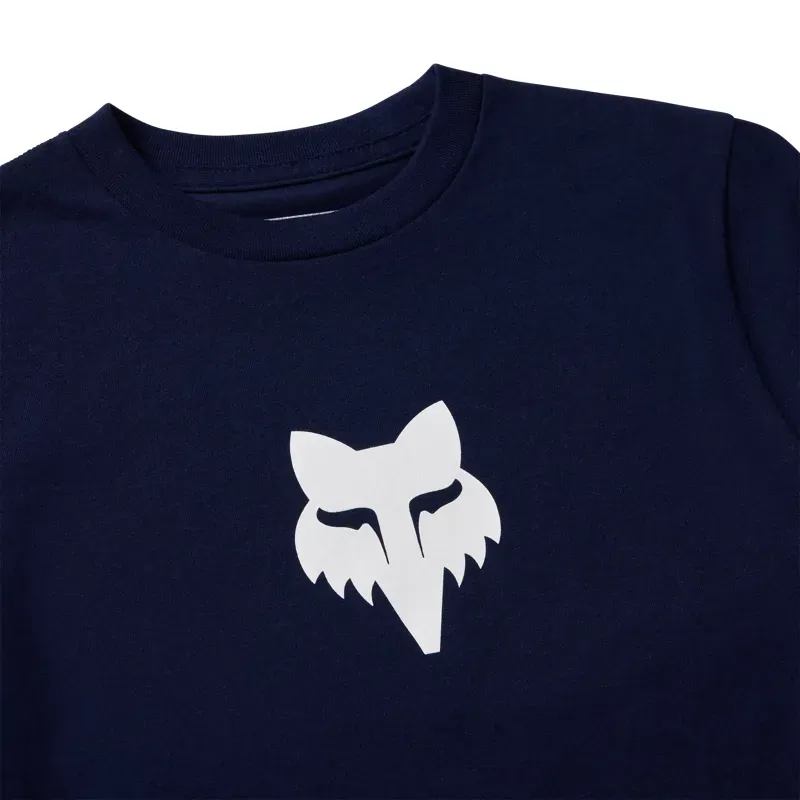 Fox Youth Head T-Shirt in Navy-2