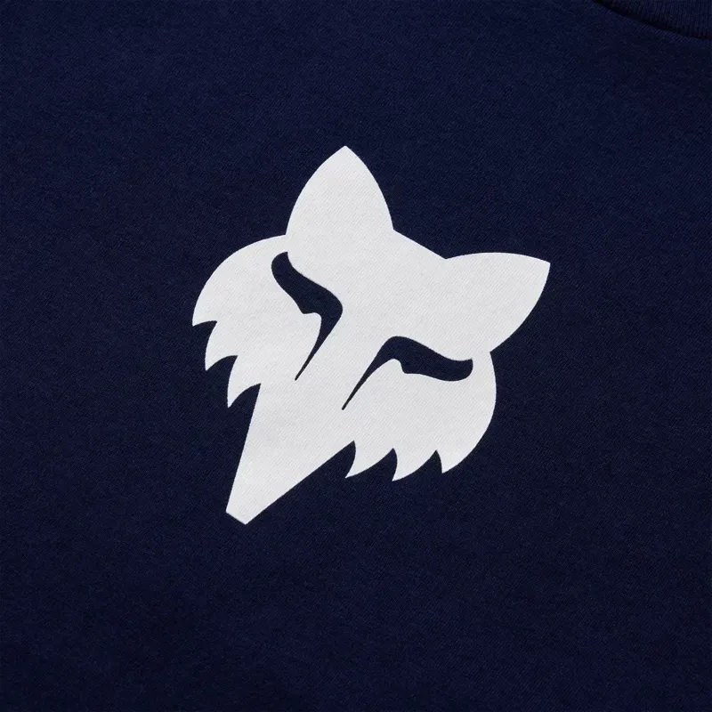 Fox Youth Head T-Shirt in Navy-3