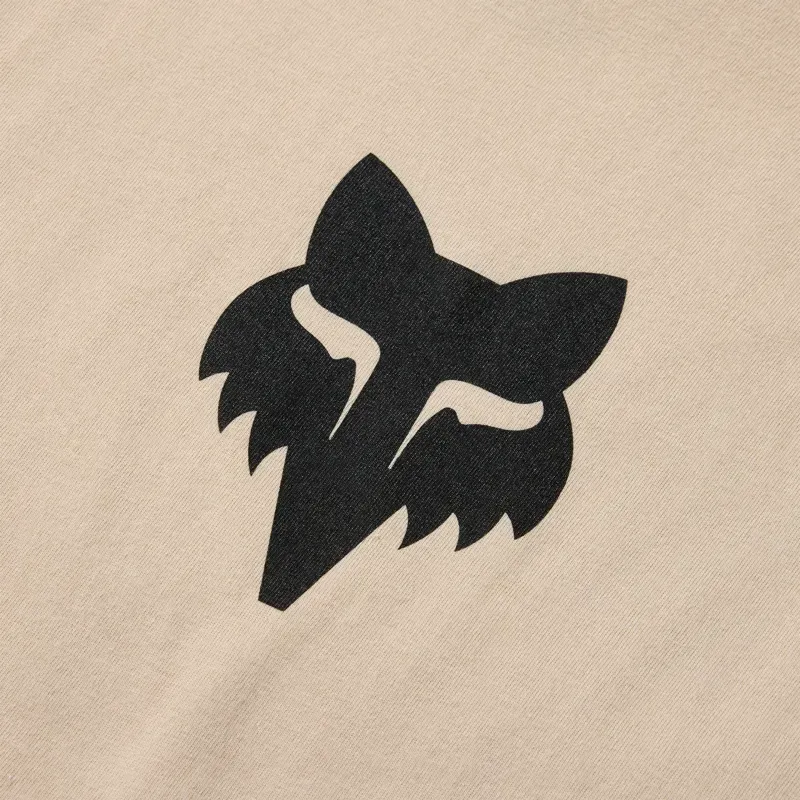 Fox Youth Head T-Shirt in Tan-3