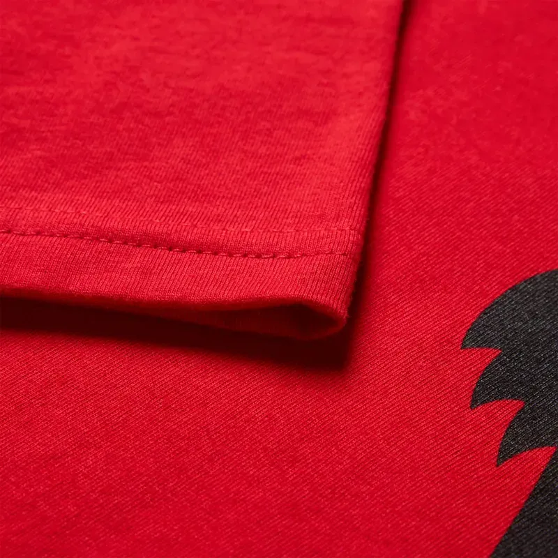 Fox Youth Head T-Shirt in Tibetan Red-4